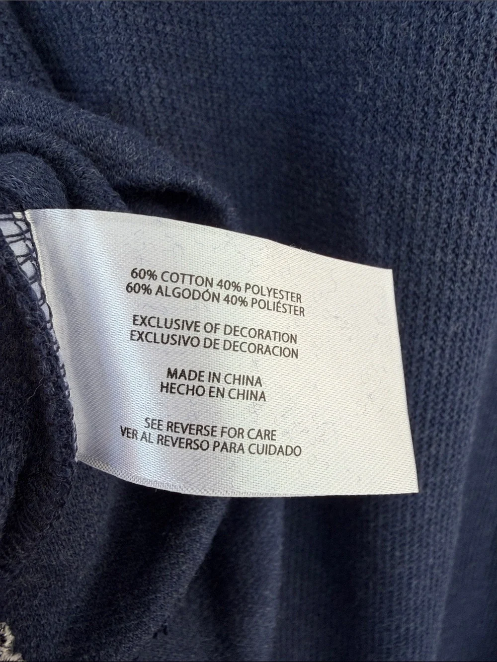 Banana Republic Men's soft Crewneck Sweater in Navy Blue size XL